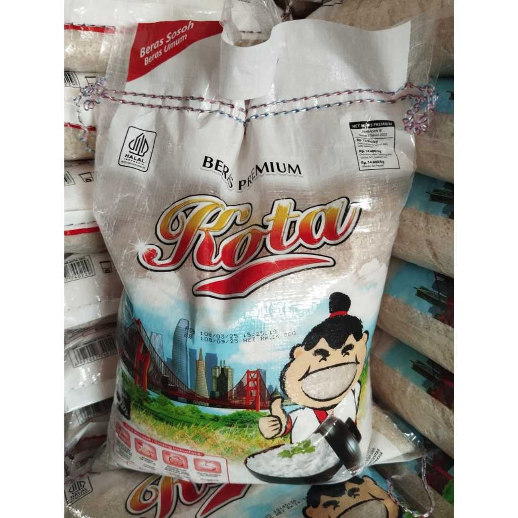 

Beras Kota 5kg