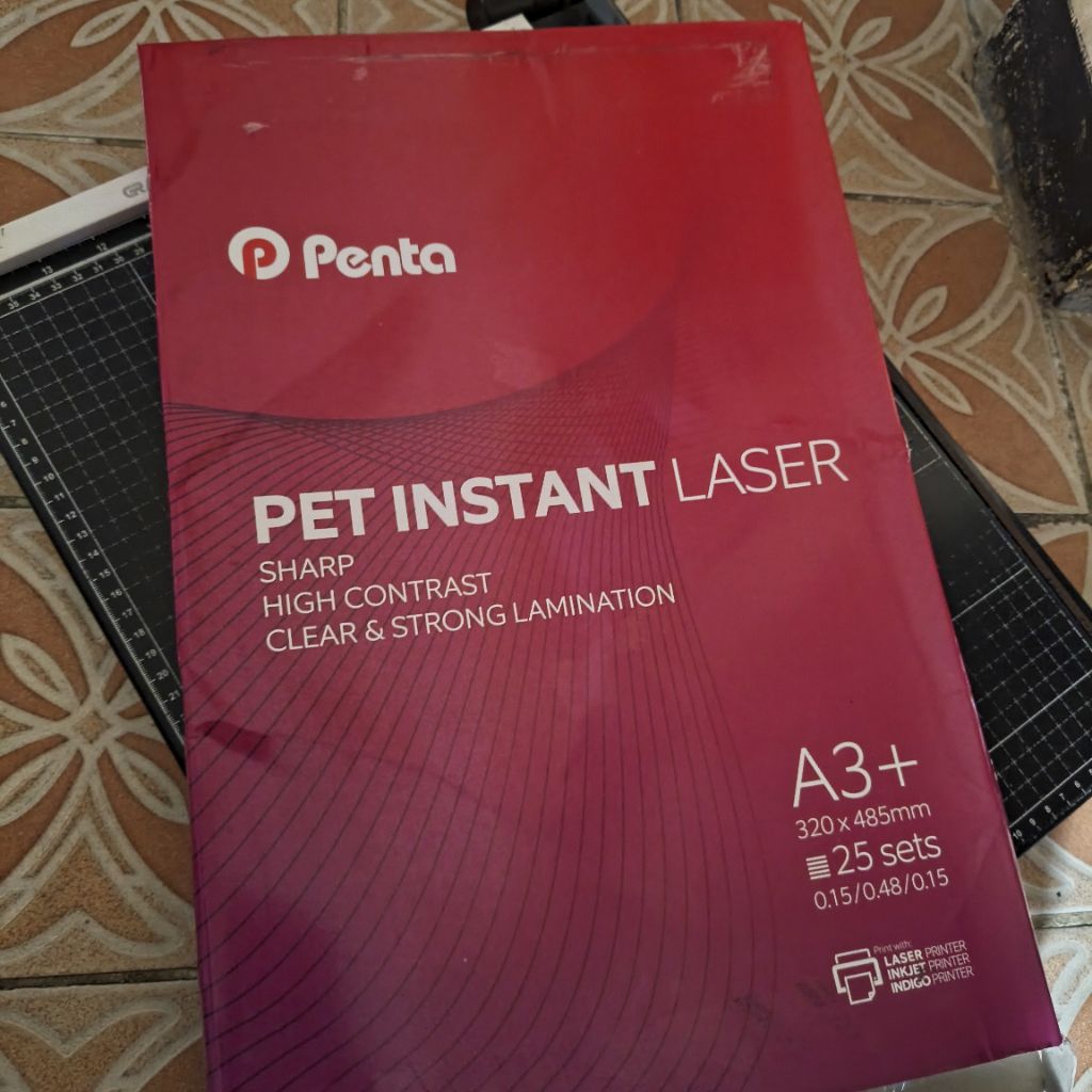 

bahan kartu pvc penta