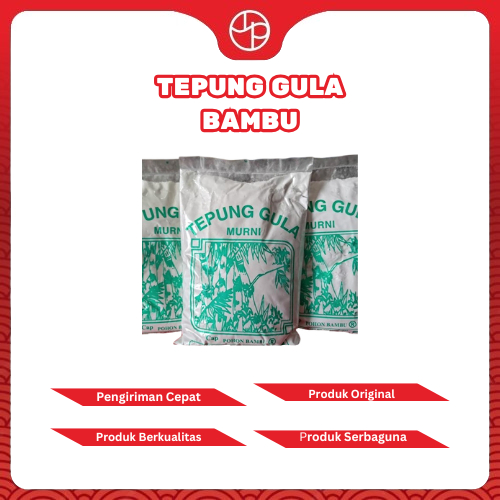 

Tepung Gula Halus Bambu Murni Kemasan 500gr