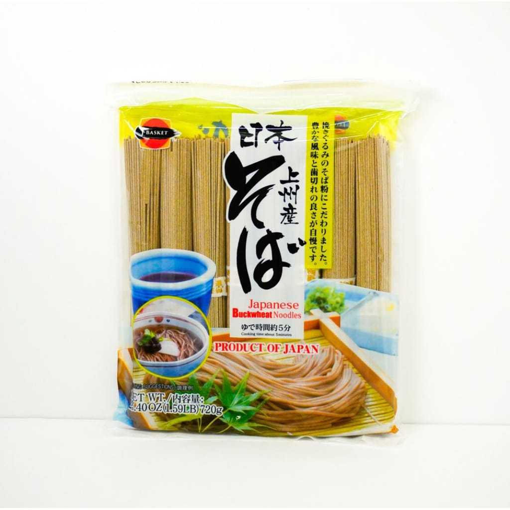 

Joshu San Dried Soba 720g Japanese Buckwheat Noodles (8 servings) Mie Soba Kering Jepang