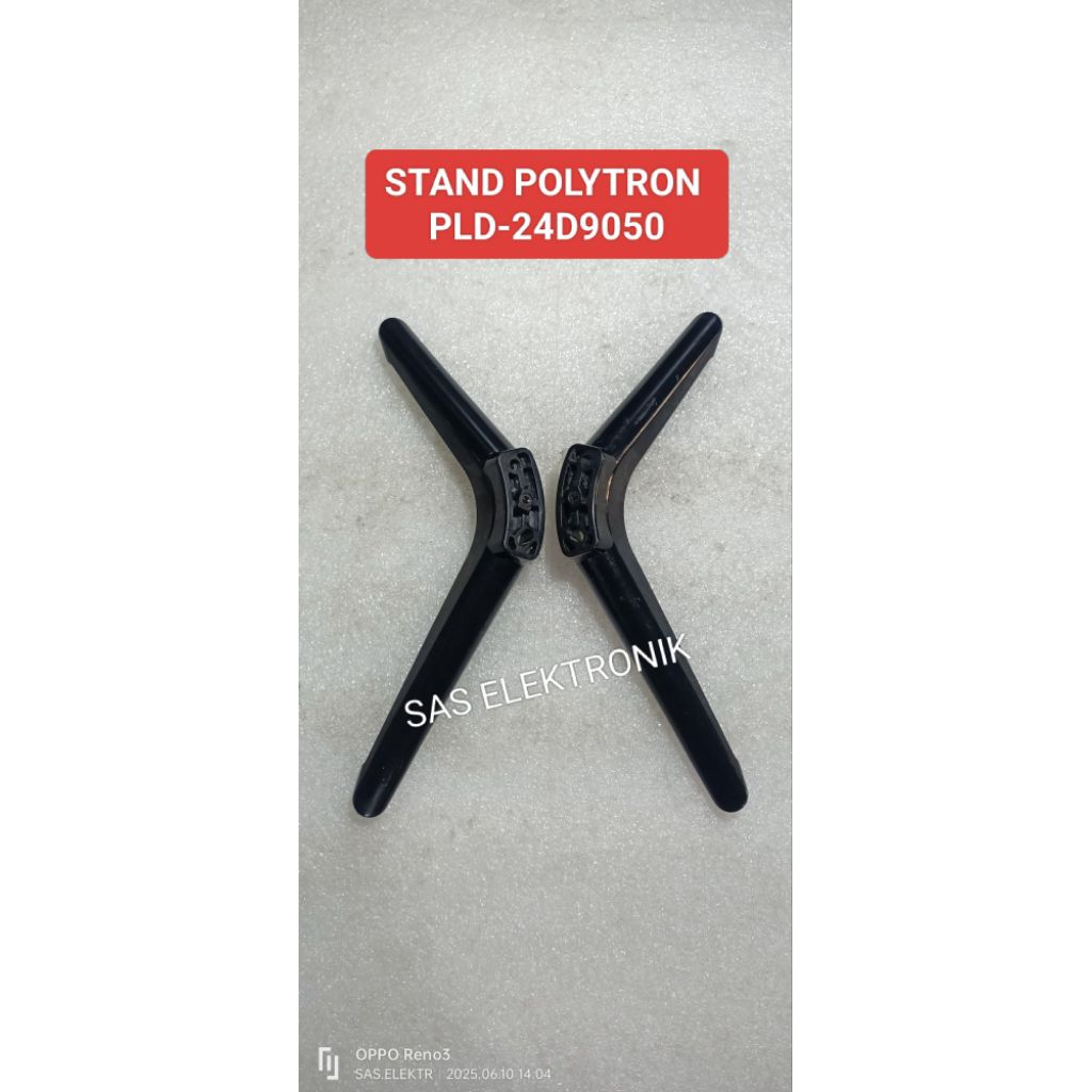 STAND BRACKET KAKI PEDESTAL DUDUKAN TV LED POLYTRON 24 INCH PLD24D9050 PLD-24D9050