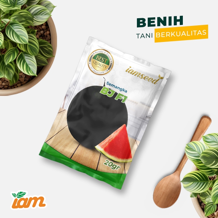 

BJ F1 20gr | Semangka bulat hitam (Kemasan)