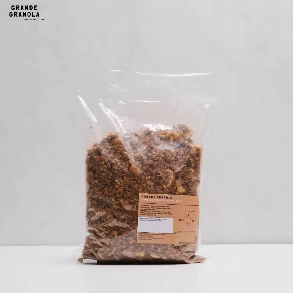 

Grande Granola Dark Chocolate Banana Nut (1 KG)