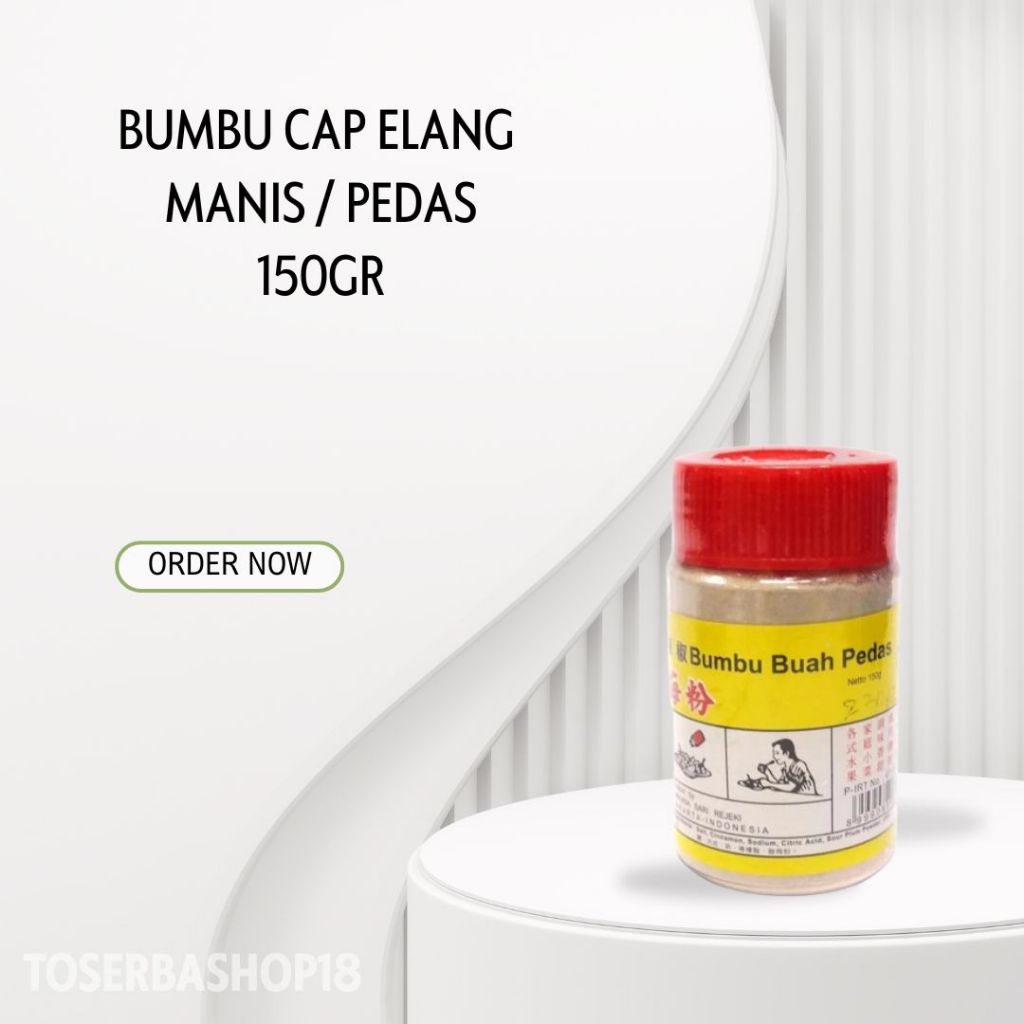

Bumbu Buah Cap Elang Manis / Pedas Kemasan Botol 150 gram