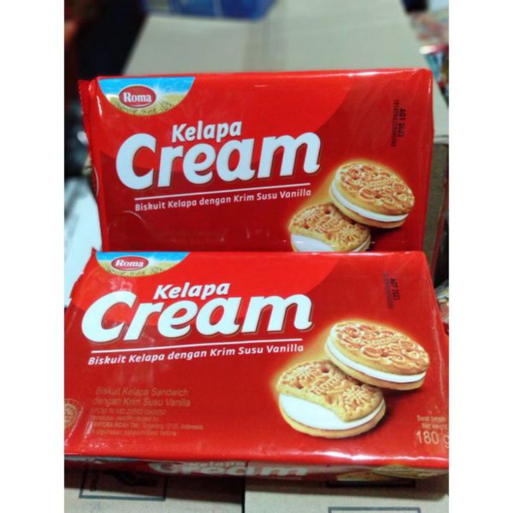 

Roma Biskuit Kelapa Cream 180g