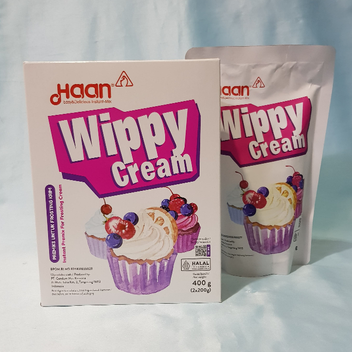 

Haan Wippy Cream 400g/200g