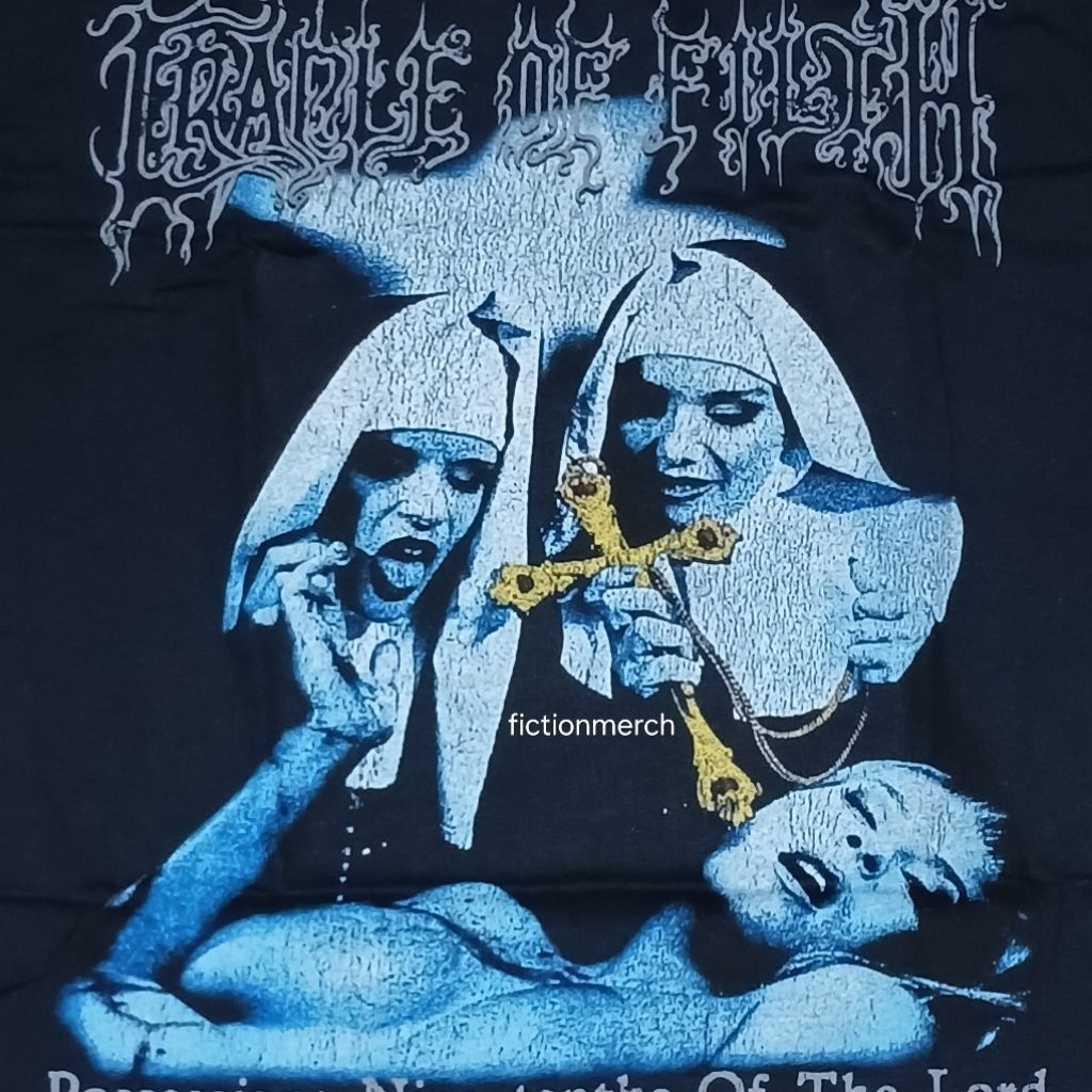 Kaos Band CRADLE OF FILTH import original Size LARGE - Decadence is a virtue