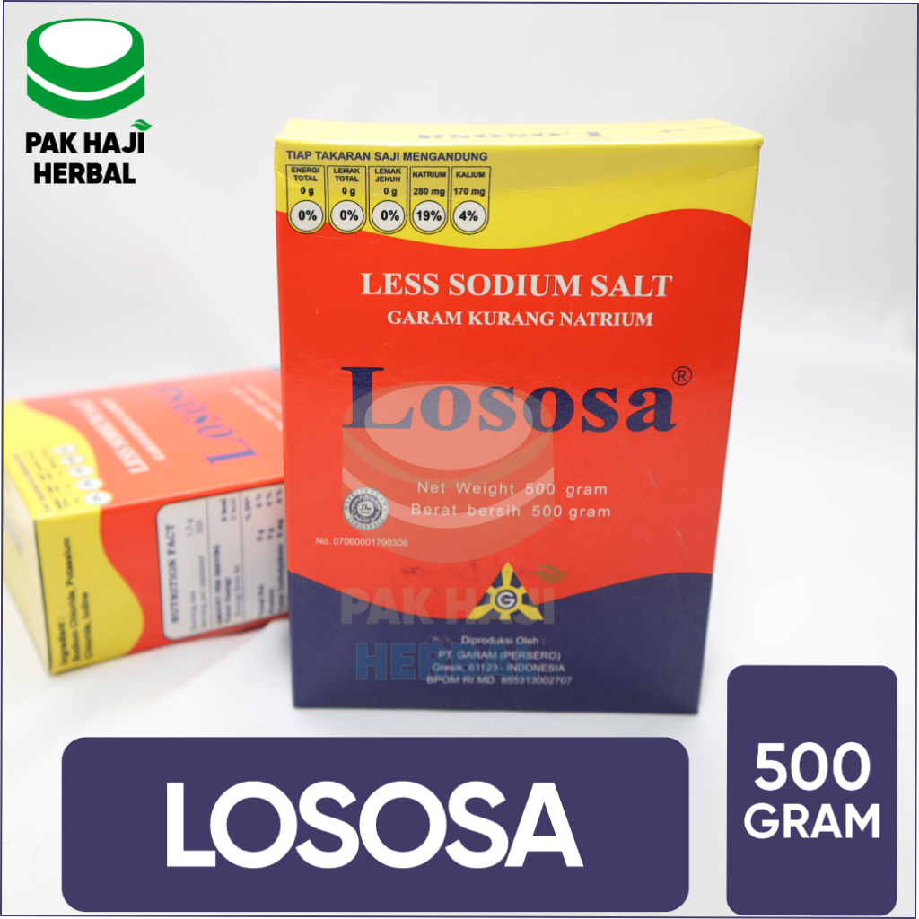 

Lososa Garam 500g | Garam ini memiliki kandungan natrium yang rendah | Garam yang Baik untuk Penderita Hipertensi dan Osteoporosis