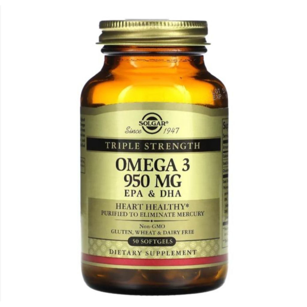 solgar omega 3 950 mg EPA & DHA 50.softgel