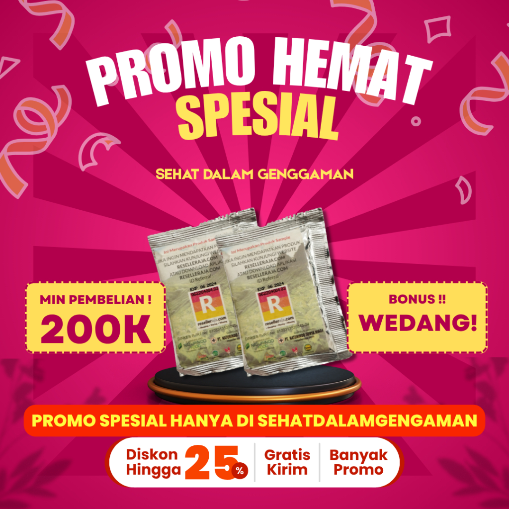 

Pancanaka Wedang Herbal Naturindofit Saset Promo Pembelian