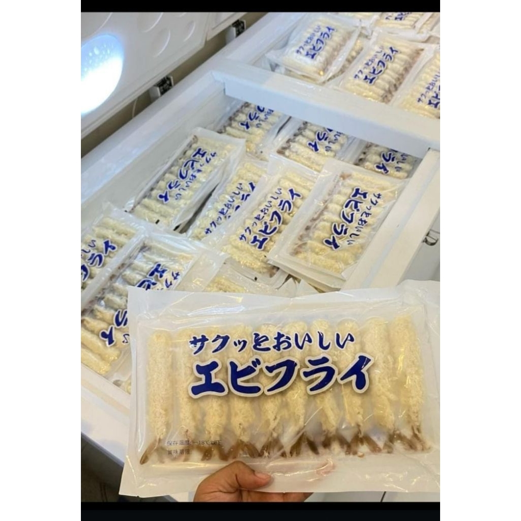 

Ebi Furai [ Udang Gulung Tepung Crispy isi 10 biji ]