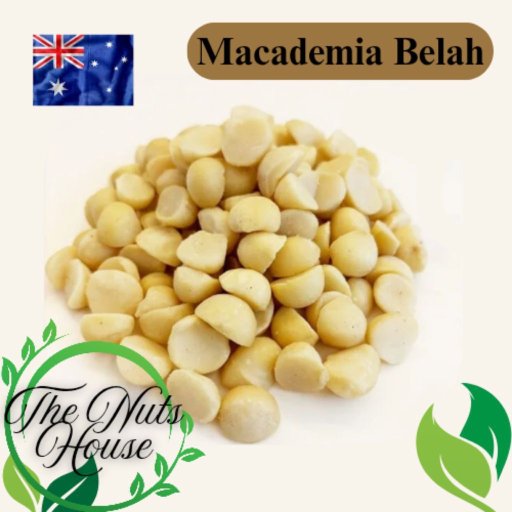

Macademia Belah Mentah 1kg (Australia)