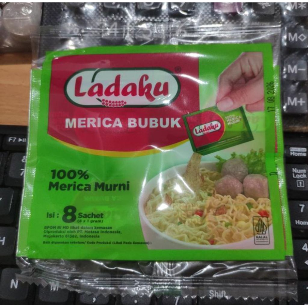 

Ladaku Sachet Isi 8 Sachet x 1Gram - 32 Banded