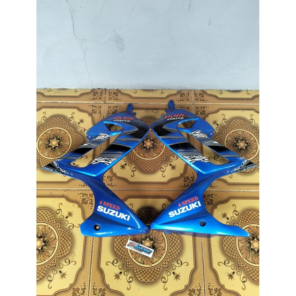 Sayap Suzuki satria Fu barong biru original copotan