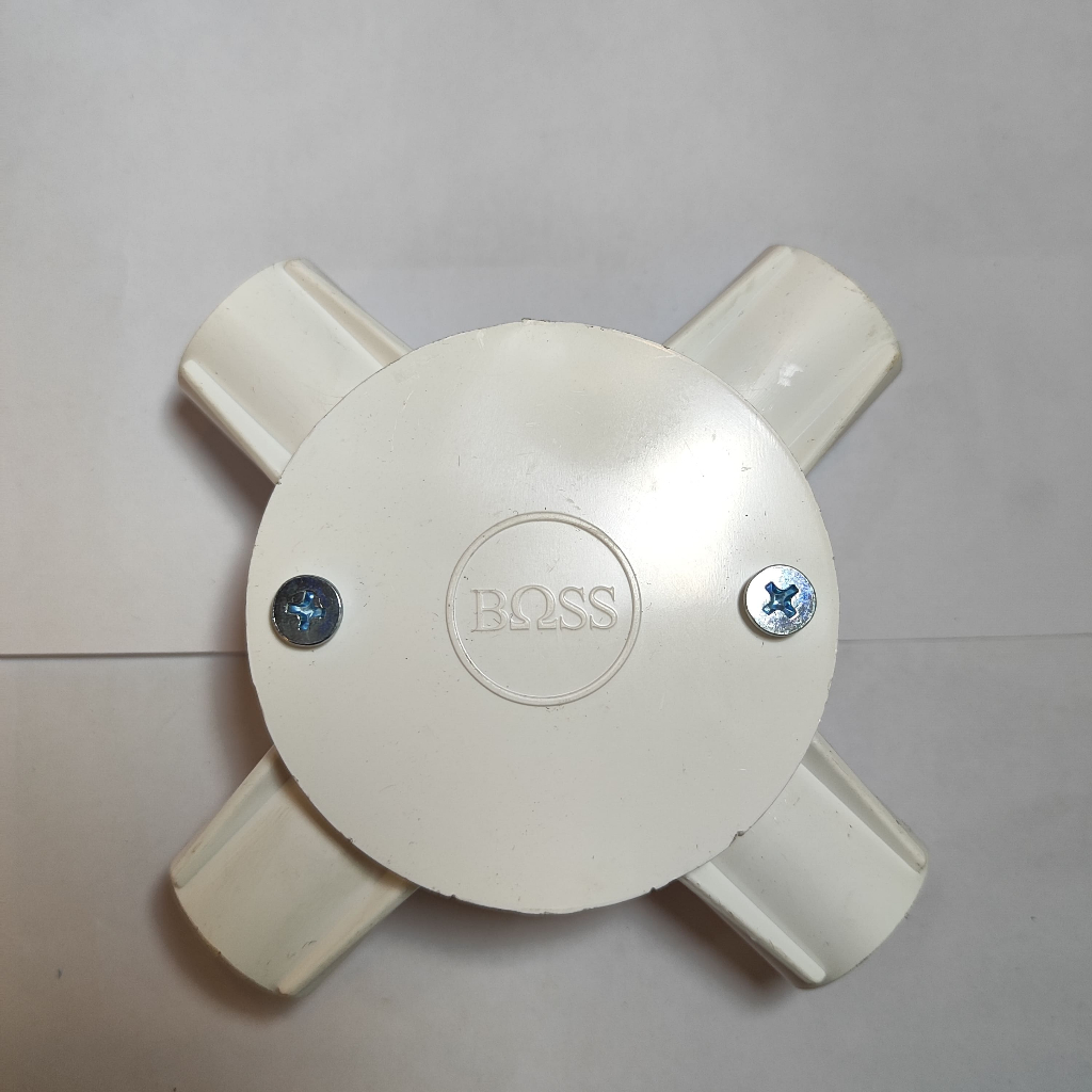 

Boss X Dus Sambungan Pipa 4 Jalur Junction Box 4 Way