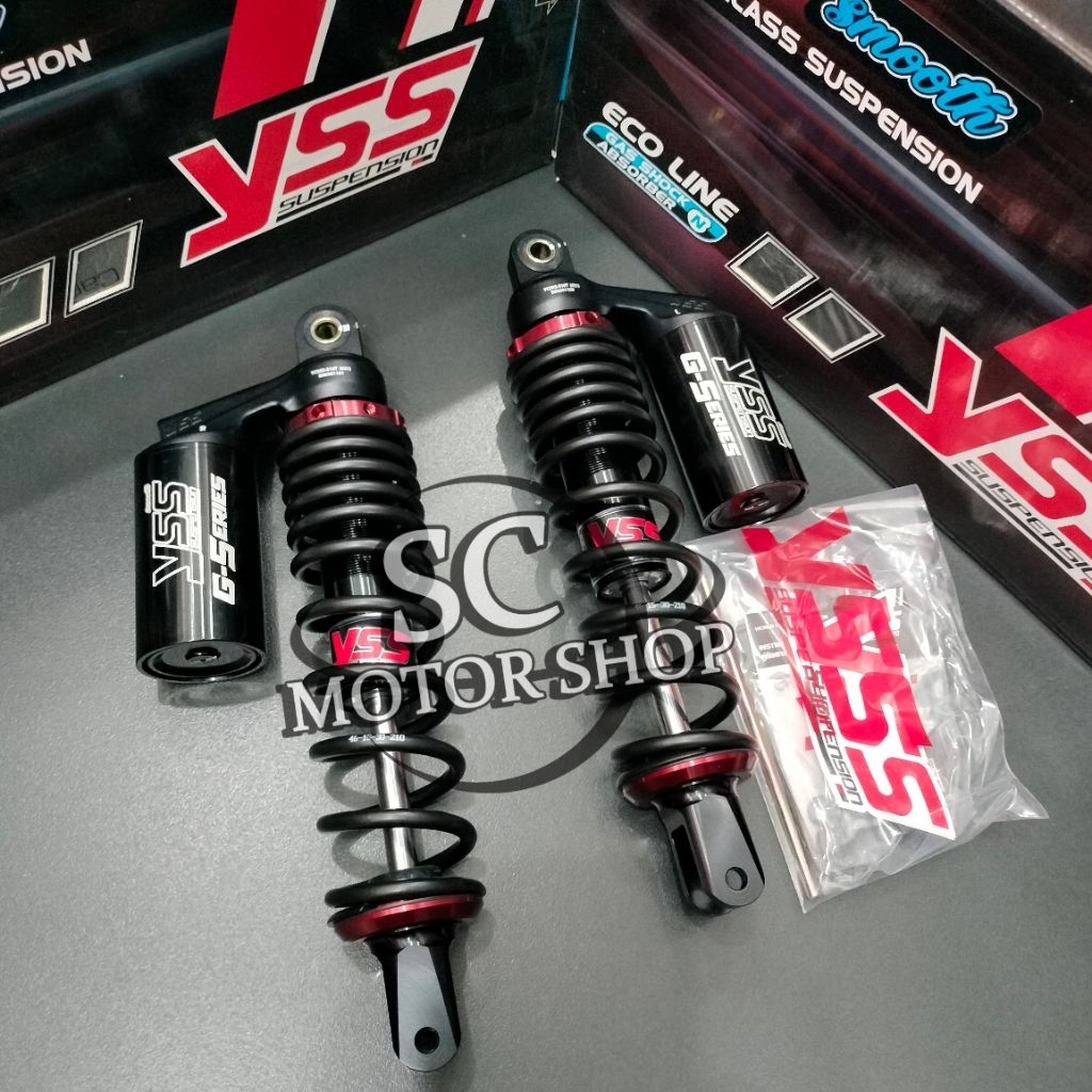 Shock tabung YSS G-series smooth 310mm aerox 155 old - aerox 155 new - nmax new