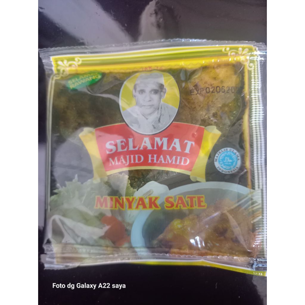 

Bumbu MINYAK SATE Padang Toko Selamat Majid Hamid Padang 40gr