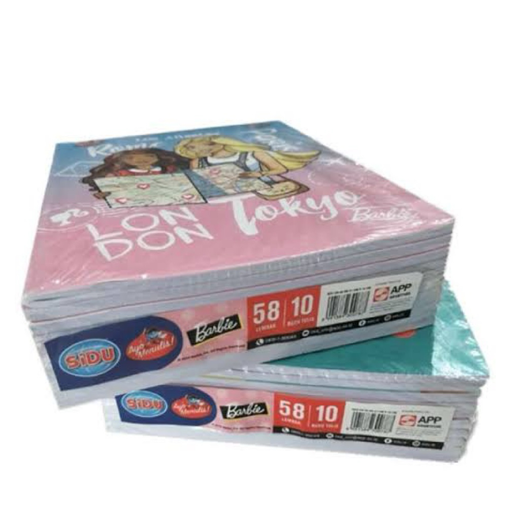 

isi 10 Buku SIDU 58 lembar Buku Tulis Anak Sekolah SD SMP SMA Kwarto Murah