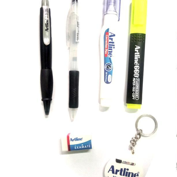 

Paket Alat Tulis Sekolah Ujian Mahasiswa Artline Tam 1 Set Stationery Pulpen Penghapus Stabilo