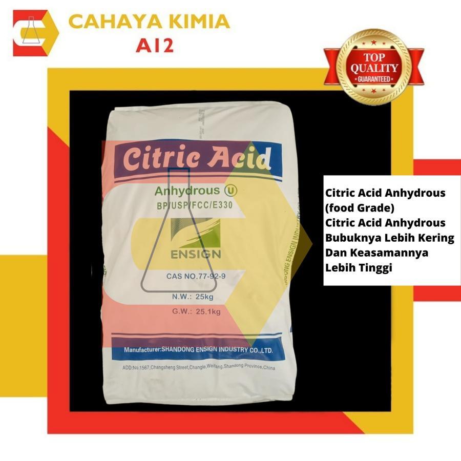 

Citric Acid ANHYDROUS (CITRUN) - 25KG (1 ZAK)