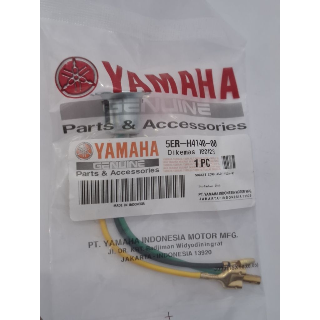 Fiting Lampu Depan Lampu Soket 5TL Motor Yamaha Mio Vega Zr Jupiter Z