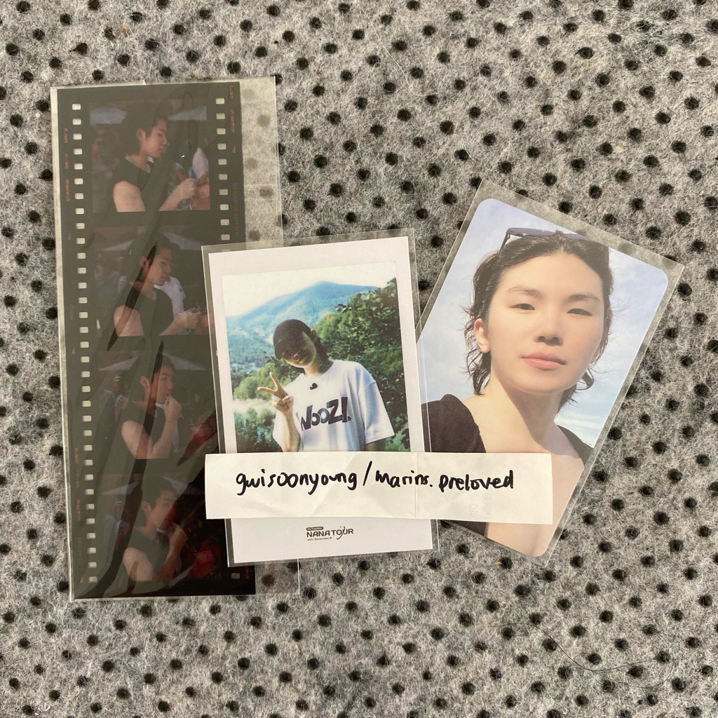 [READY] SEVENTEEN OFFICIAL MERCH NANA TOUR INSTANT PHOTO POLAROID JEONGHAN WOOZI HOSHI DINO MINGYU J