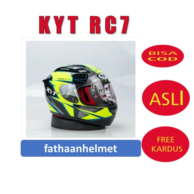 Helm full face KYT RC Seven Motif