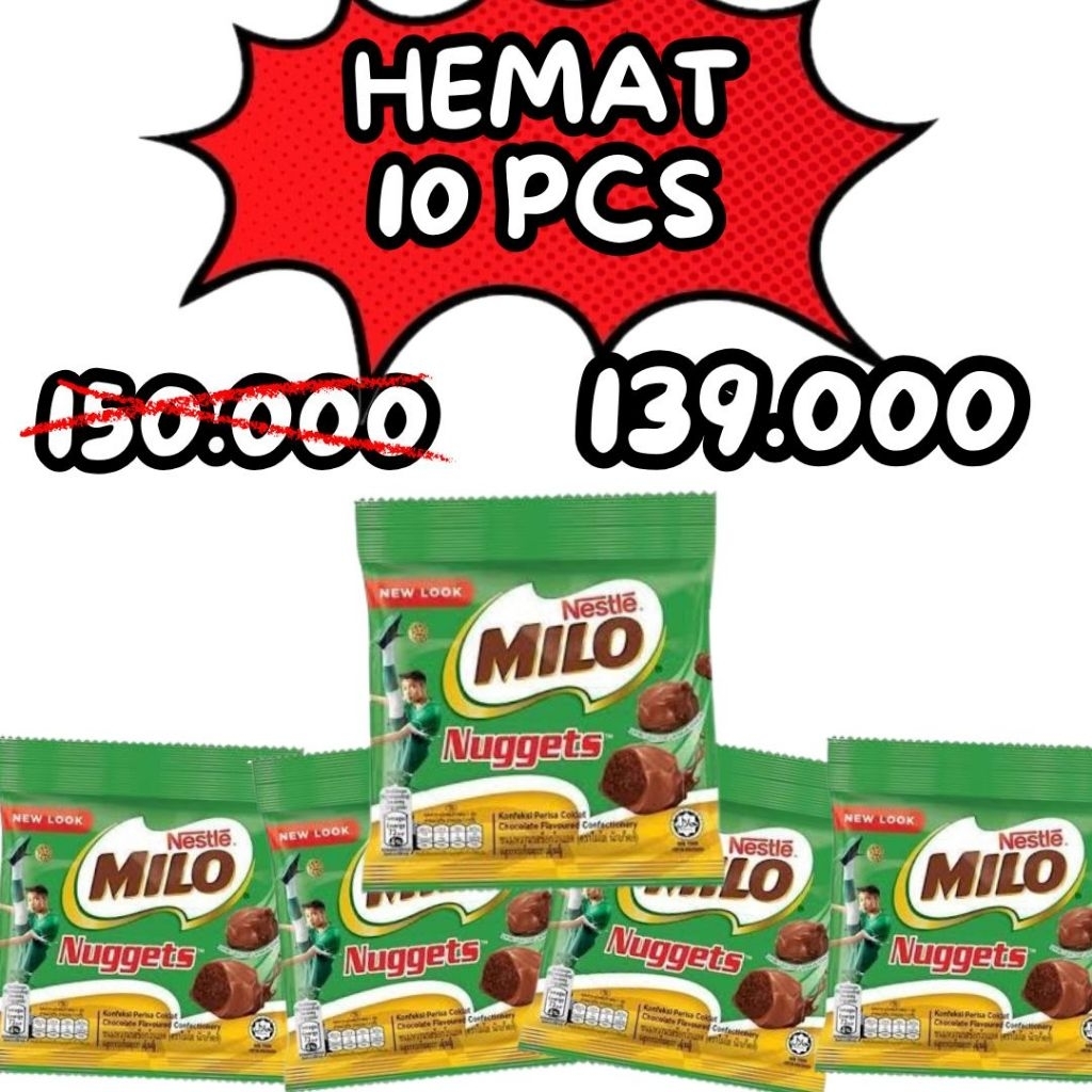 

Bundling 10 pcs Milo Nuggets