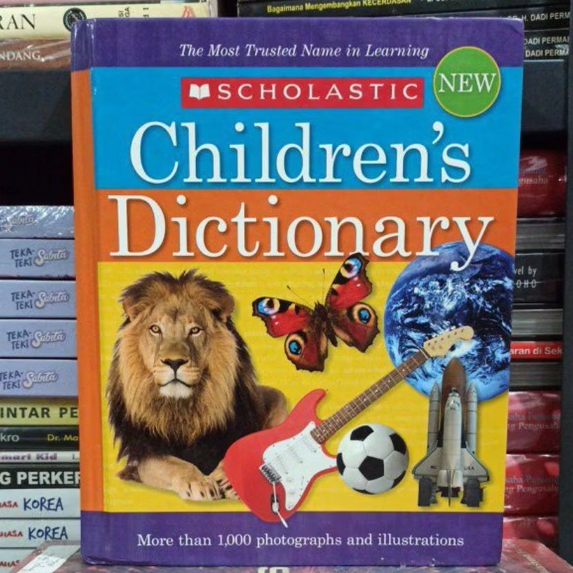 Buku Original SCHOLASTIC Children's Dictionary Hard Cover Bekas