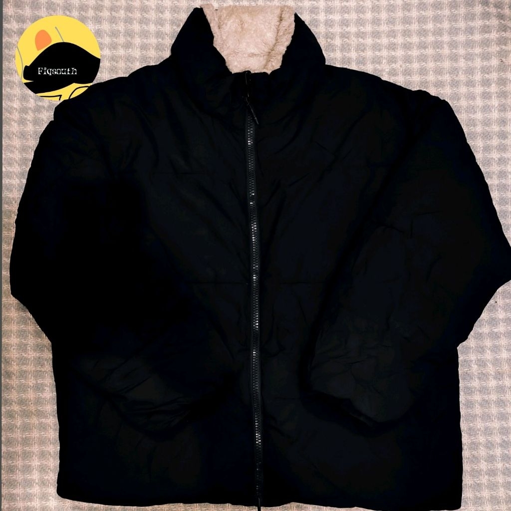 jacket tebal sherpa reversible spao size XL (likenew)