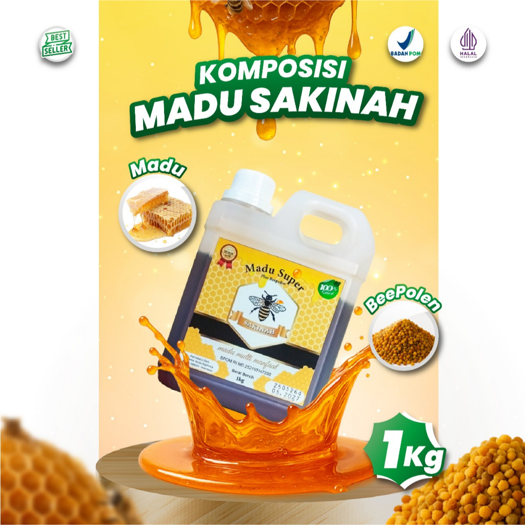 

Nafariz724 Madu Super Sakinah 1Kg