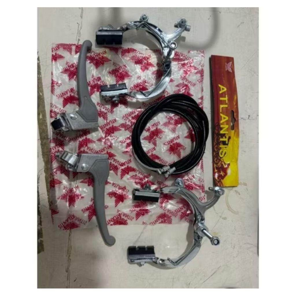 REM U.BRAKE ATLANTIS CHROME/REM SEPEDA BMX/MINI DLL ASLI BAGUSSS