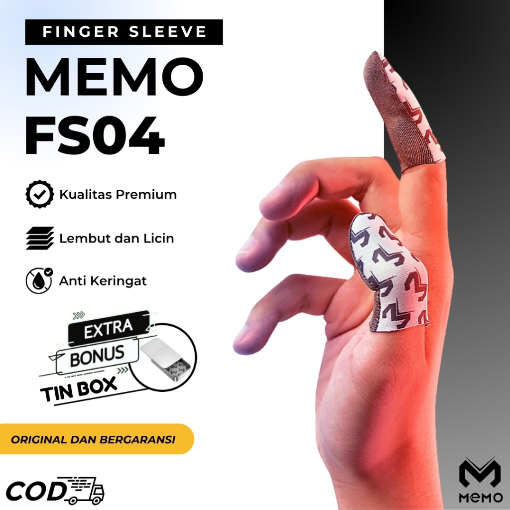 Memo FS04 Finger Sleeve Sarung Jempol Gaming Elastis