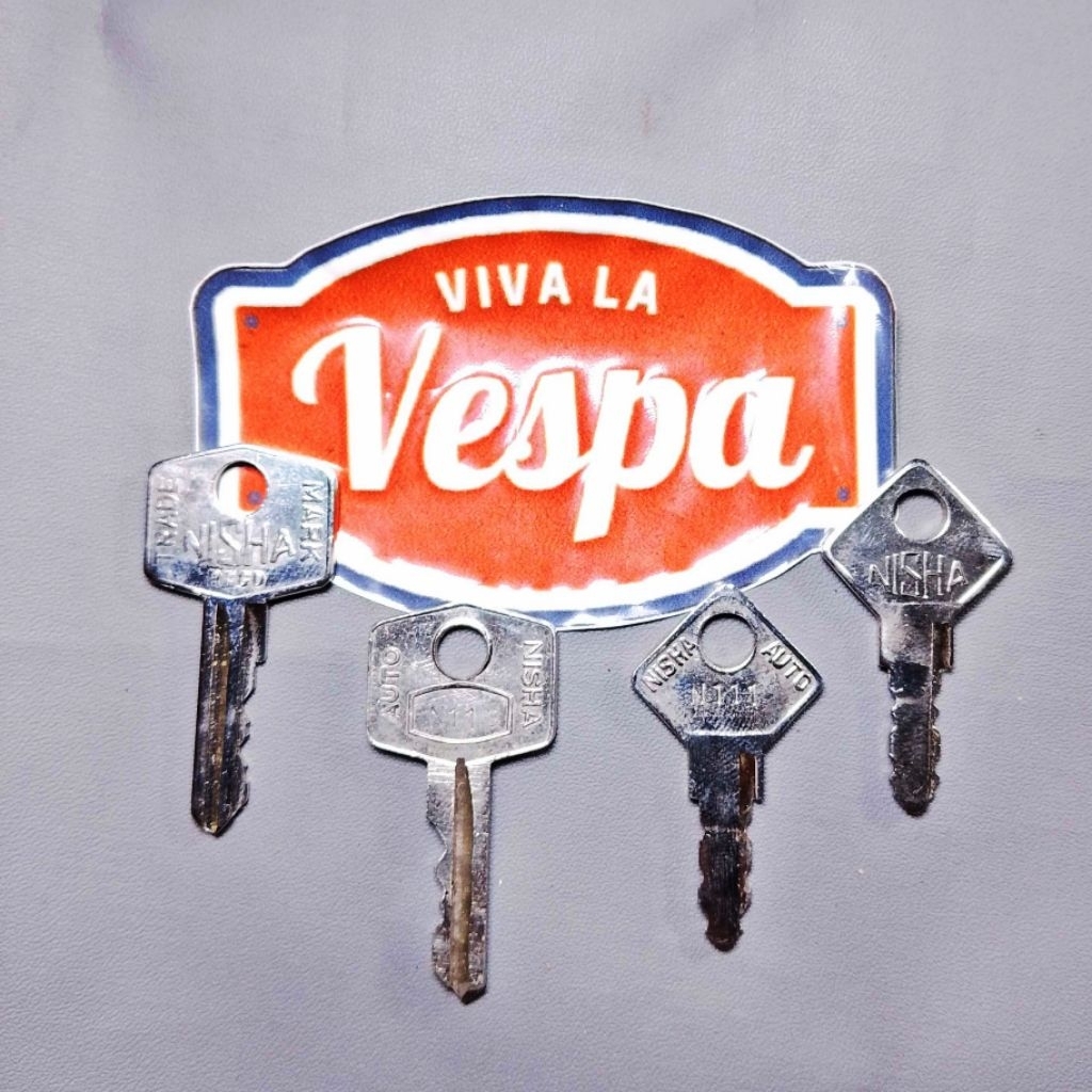 Anak Kunci Stang Laci Nisha Vespa VBA VBB VNA VNB VGLA VGLB Kongo GS