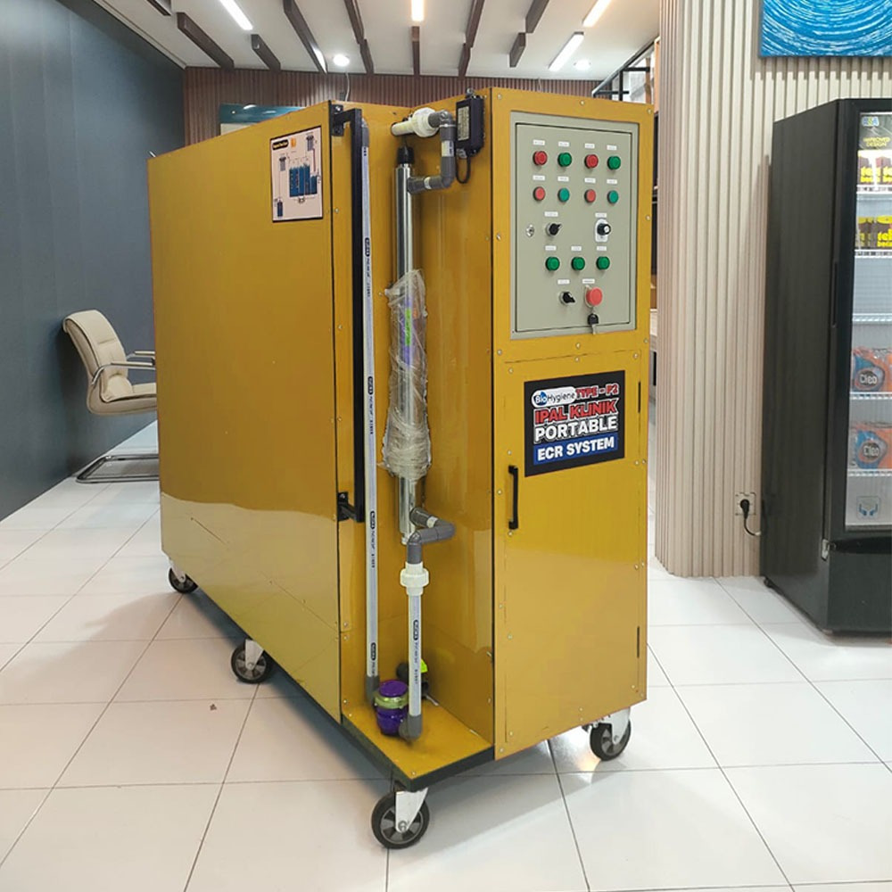 Perangkat IPAL (Instalasi Pengolahan Air Limbah) Portable type P2_Kuning