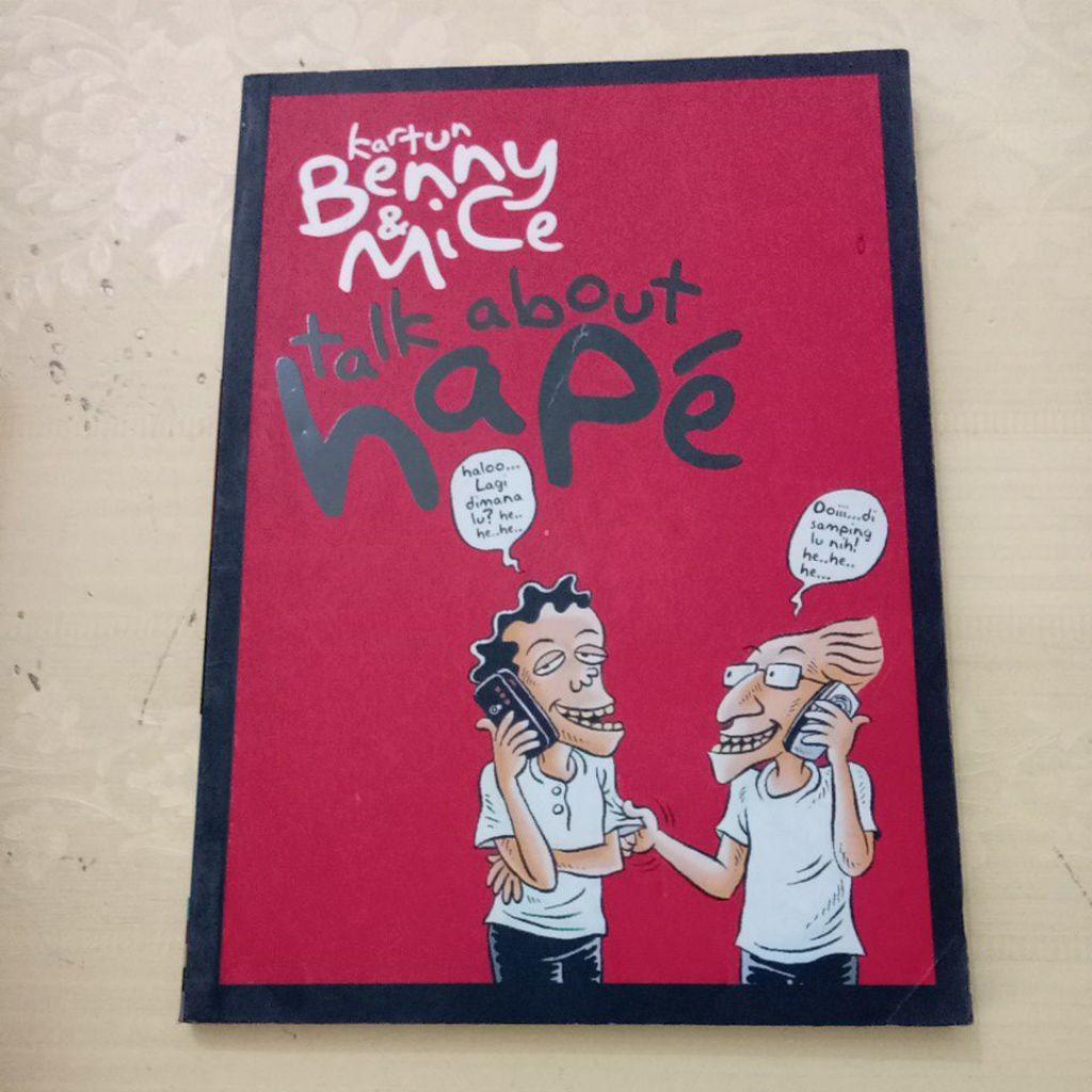 Komik ORI Kartun Benny Dan Mice Talk About Hape