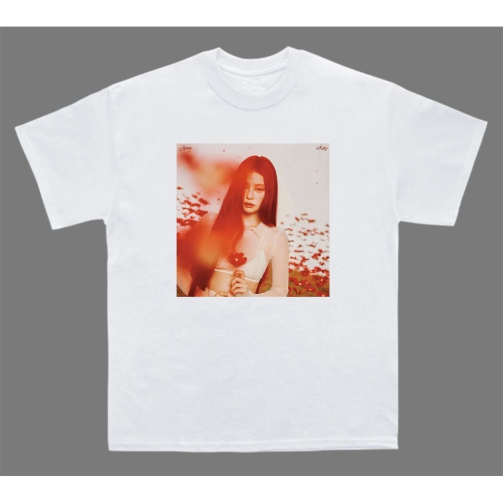 Kaos Jennie Ruby album jennie rubyjane merchandise blackpink