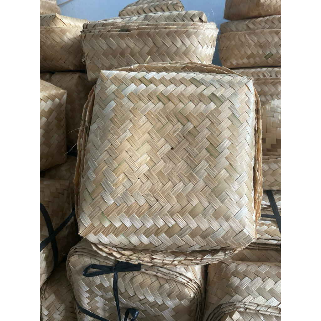 Besek Bambu 25x25 Besek Nasi Dll
