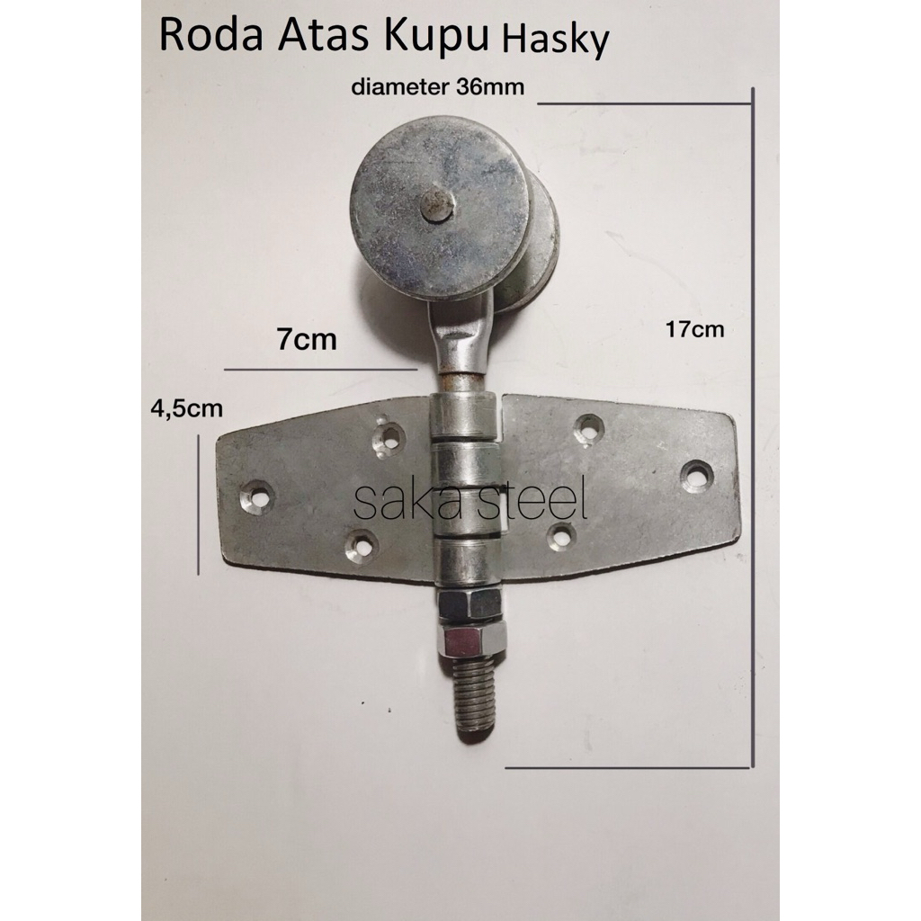 Roda Atas Kupu/Keper Hasky/Kecil roda atas kupu haski pintu gerbang pintu garasi pintu handerson rod