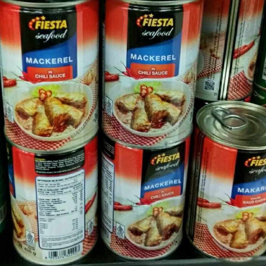 

Makarel Saus Cabai Fiesta Seafood 425gr