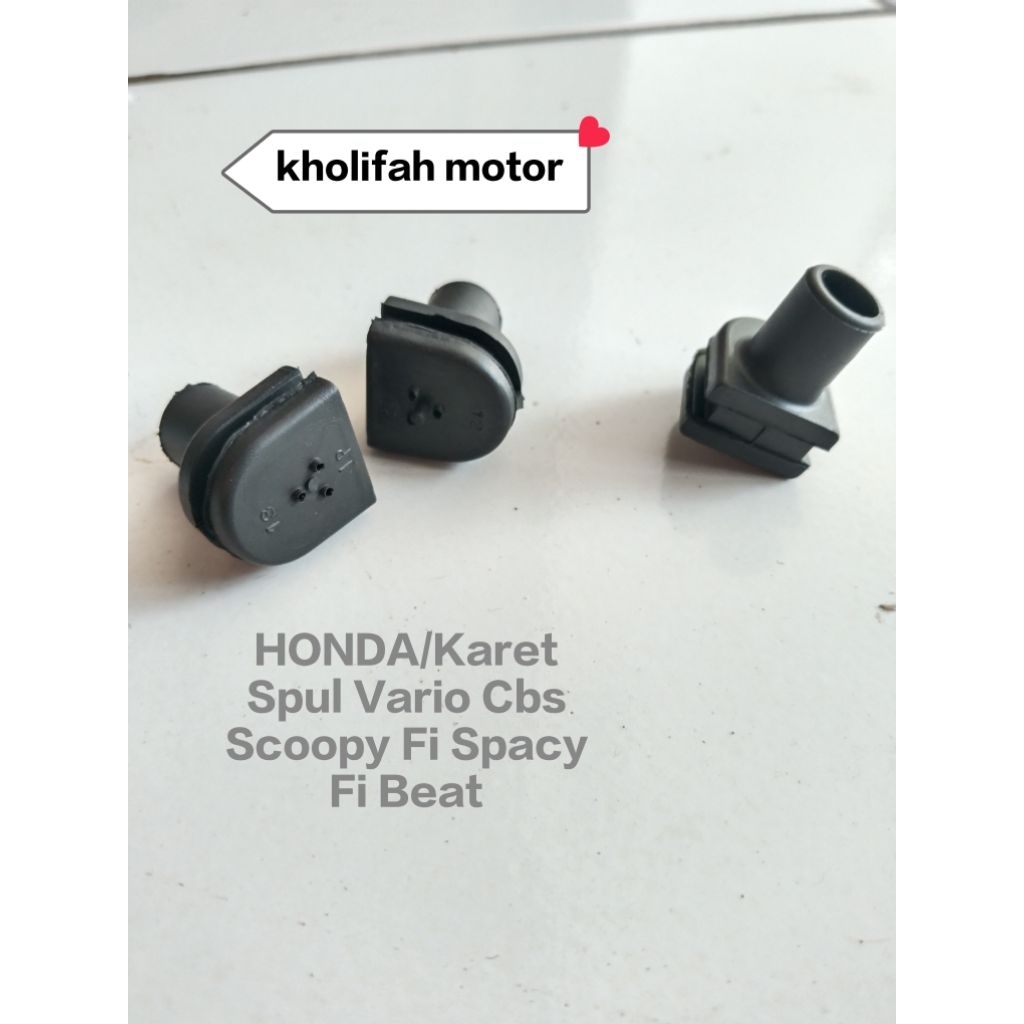 HONDA/Karet Spul Vario Cbs Scoopy Fi Spacy Fi Beat Injeksi/Karet Kabel Spul Scoopy Fi Spacy Fi Beat 