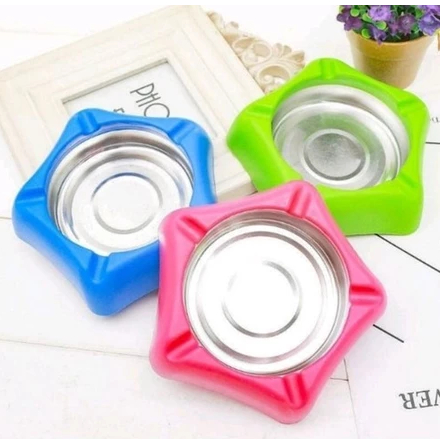 Asbak Rokok Stainless Bintang Warna Plastik