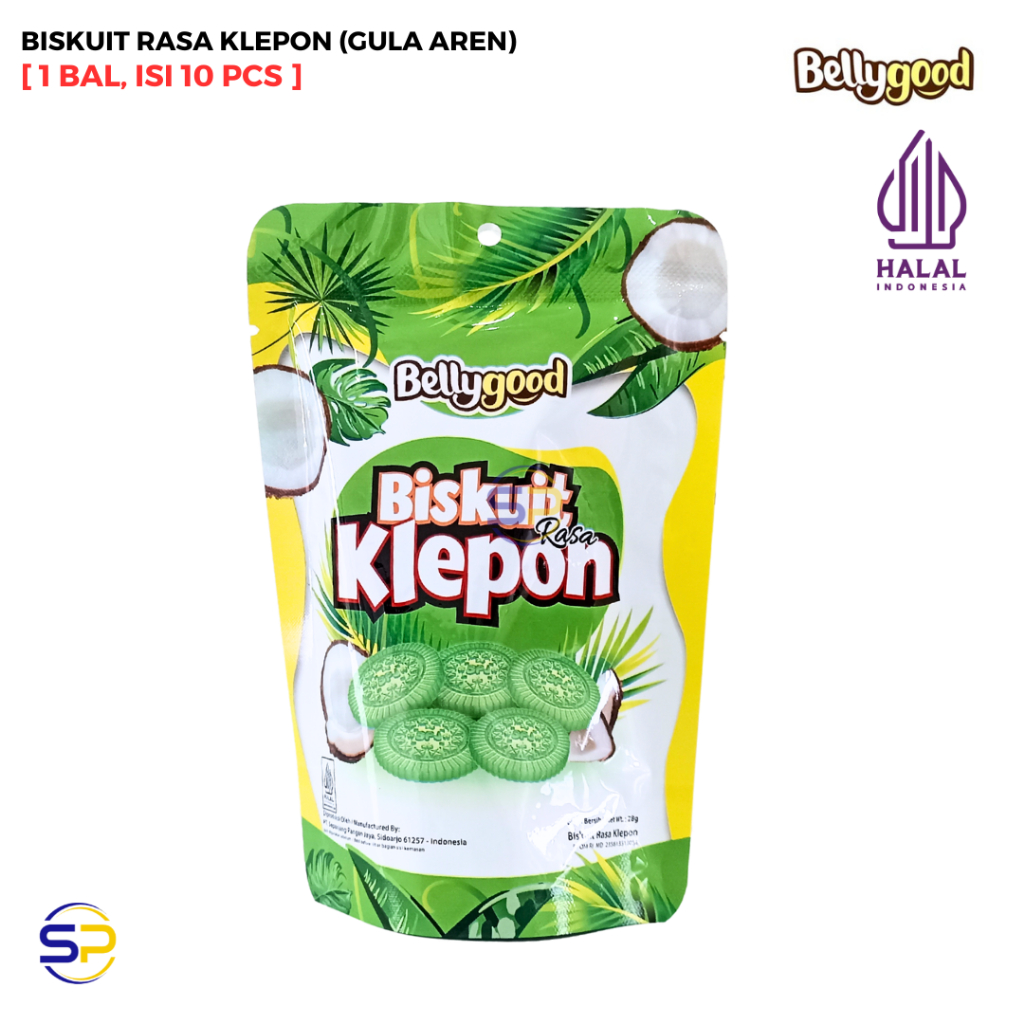 

BELLYGOOD Biskuit Klepon Kemasan Pouch Dan Pack