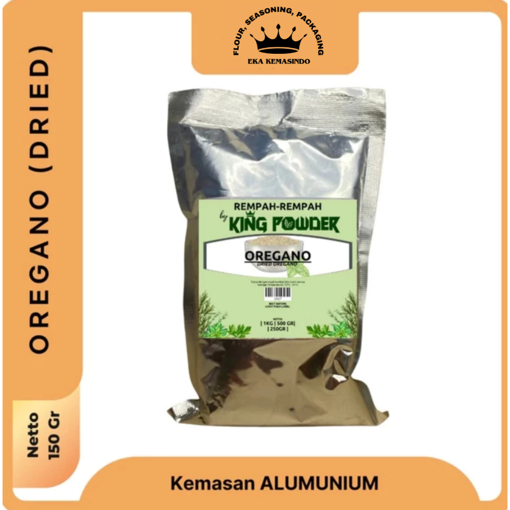 

Daun Oregano Kering | Oregano Flakes | Bubuk Premium Dried Oregano