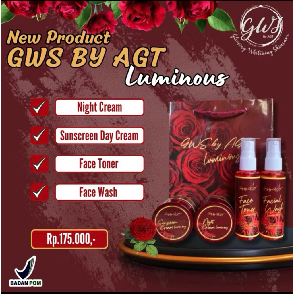 GWS LUMINOUS / GWS SKINCARE / GWS BY AGT
