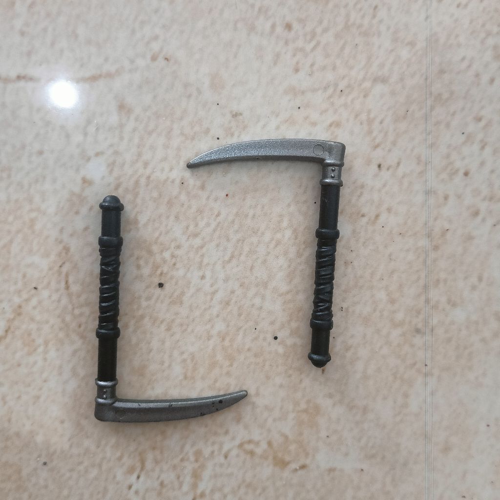 Marvel legends scythe sabit senjata ninja the hand daredevil