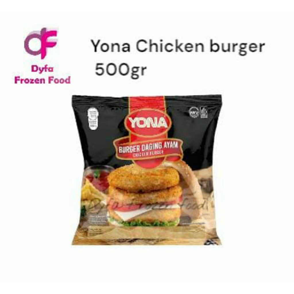 

yona chicken burger isi 10