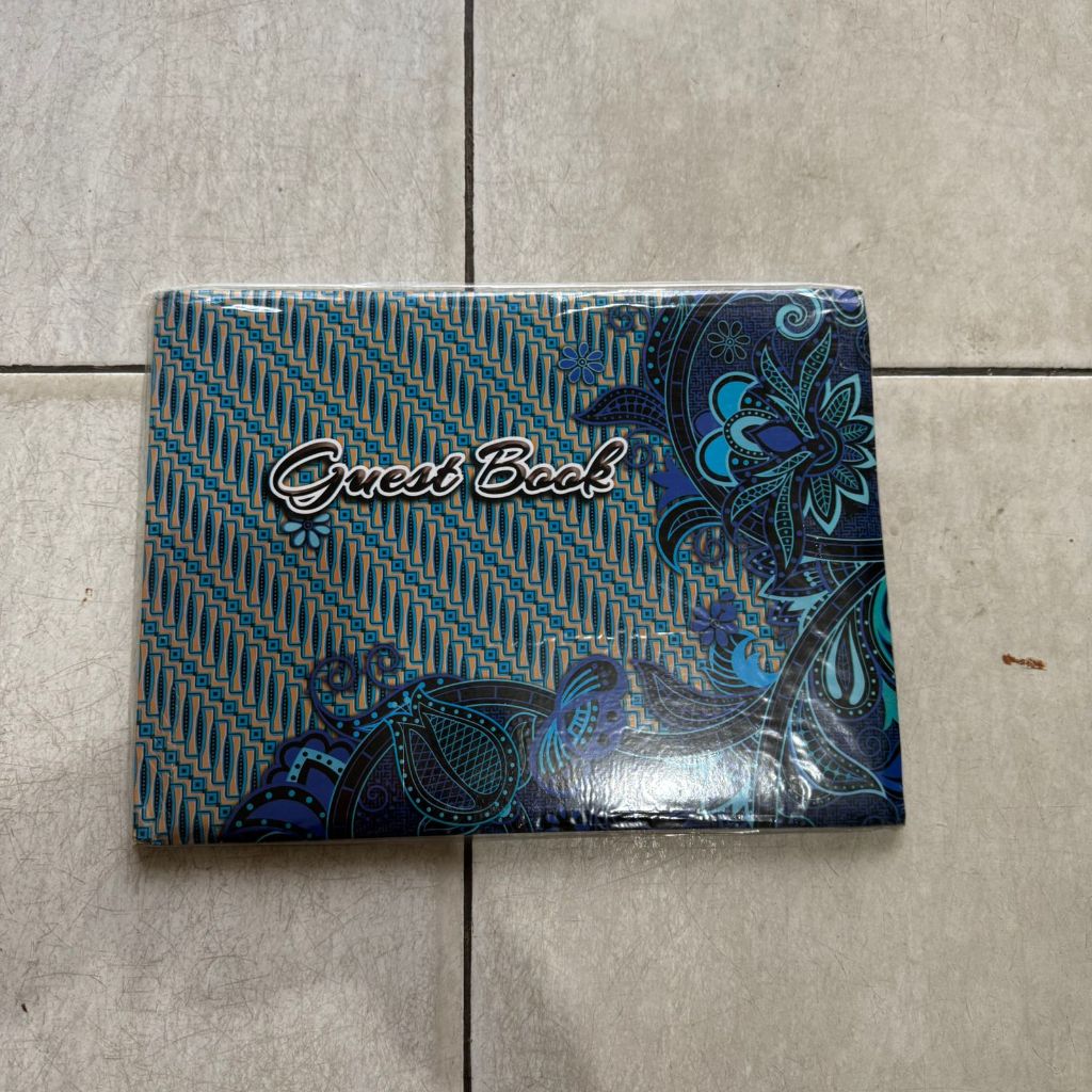 

[READY] BUKU TAMU PERNIKAHAN / GUEST BOOK HARD COVER MURAH (GB-08)