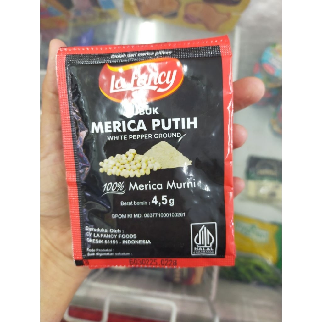 

la fancy merica putih 4.5g