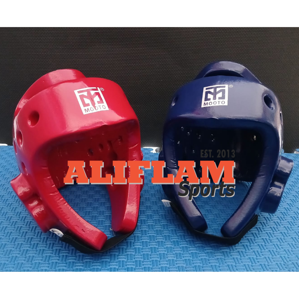Helm Taekwondo MOOTO Headgear Pelindung Kepala Taekwondo Head Guard MOOTO